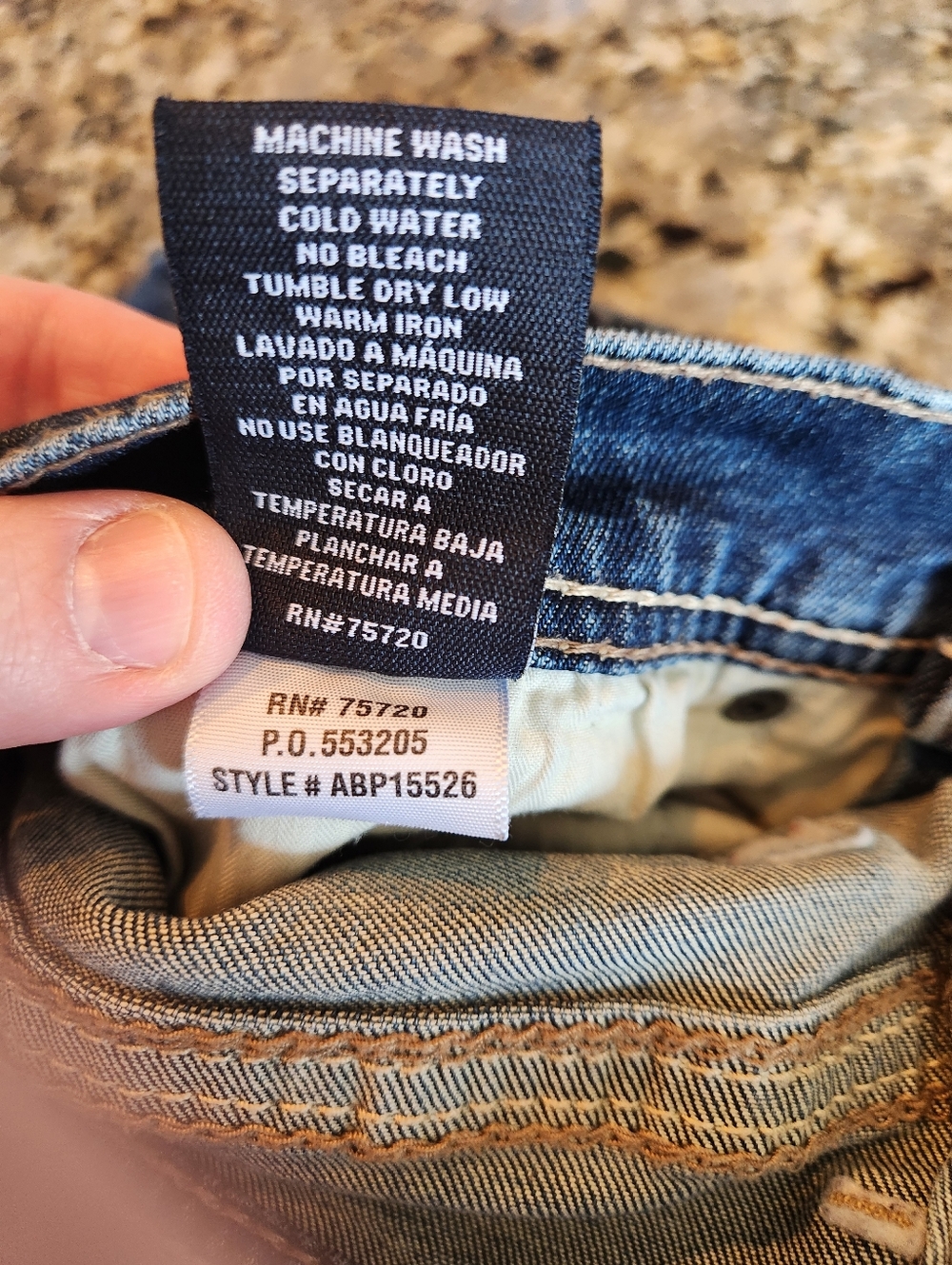 BKE Mens Boot Stretch Jeans - Picture 5 of 8